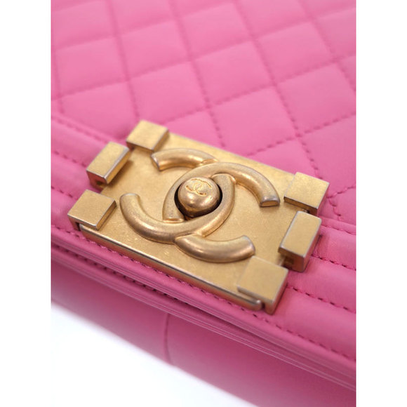 Chanel Chain Shoulder Bag Pink - Picture 8 of 9